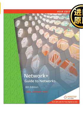 进口原版 Network+ Guide to Networks 网络指南 美国名校MSIS项目教材 英文版 进口英语原版书籍   Cengage
