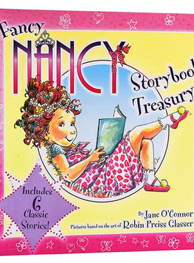 进口原版 漂亮的南希故事合集 英文原版 Fancy Nancy Storybook Treasury 儿童英语启蒙绘本 小俏妞希希 I Can Read系列 进口英