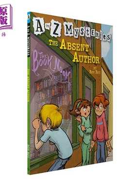 进口原版 *A to Z Mysteries #1: The Absent Author 字母之谜1：失踪的小说家 英文原版 进口图书 独立阅读 分级读   Random Hous