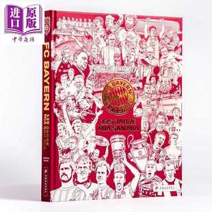 进口原版 *【德文版】拜仁慕尼黑足球俱乐部 125 周年 FC Bayern Munchen 原版 125 Jahre Mia San Mia CHRISTIAN E Prestel Ver