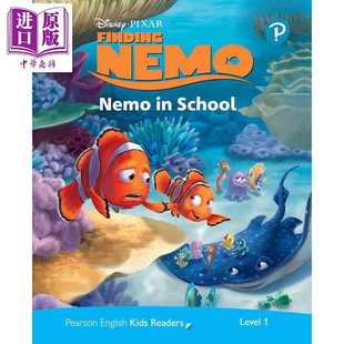 级别1 含音频 海底总动员 进口原版 Nemo School Readers 迪士尼儿童读物 Kids Disney Pearson Pack Level 英文原版