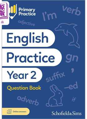 进口原版 * 英国S&S教辅Primary Practice English Book Year 2 (Available May 2023) 小学英语练习册二年级 附电   Schofield an