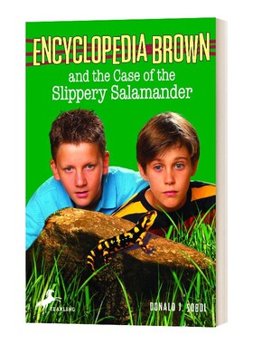 进口原版 Encyclopedia Brown and the Case of the Slippery Salamander 百科全书小布朗 滑蝾螈的案例 英文版 进口英语原版书