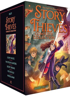进口原版 故事小偷全集5册 英文原版小说 Story Thieves Complete Collection 英文版科幻奇幻小说 进口课外英语读物书籍正版