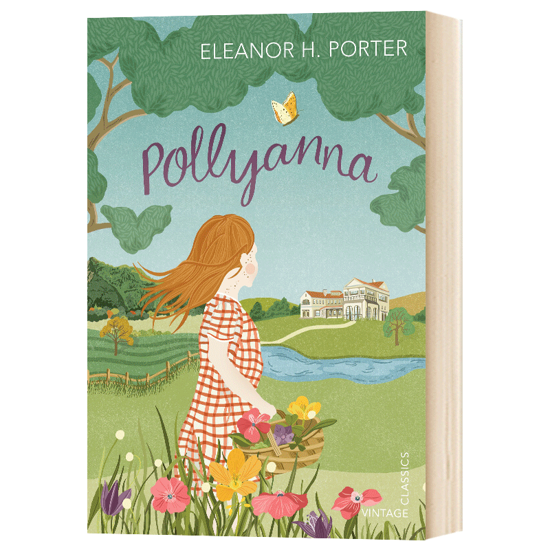 进口原版 波丽安娜 Pollyanna 英文原版小说 英文版儿童文学经典读物 中小学生英语课外阅读 进口书籍   Vin