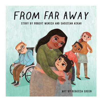 进口原版 蒙施爷爷讲故事 远方的来信 英文原版 From Far Away Rebecca Green插画绘本 英文版进口原版英语书籍   Annick
