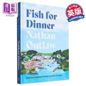 Outlaw for 鱼 英文原版 在家烹饪海鲜大餐 Dinner 作为晚餐 美食食谱 Fish 进口原版 Publish 米其林二星大厨 Octopus Nathan