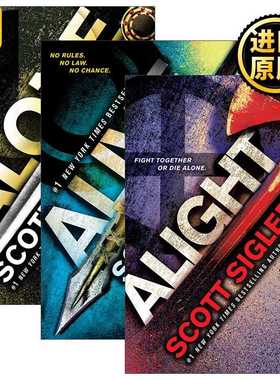 进口原版 英文原版 The Generations Trilogy 世代三部曲 3册 青少年动作冒险科幻小说 Scott Sigler 英文版 进口英语原版书籍