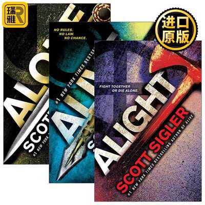 进口原版 英文原版 The Generations Trilogy 世代三部曲 3册 青少年动作冒险科幻小说 Scott Sigler 英文版 进口英语原版书籍