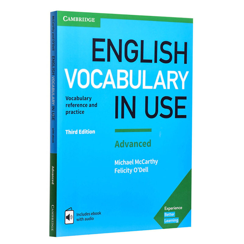 进口原版 *English Vocabulary in Use: Advanced,third edition,Book with Answe剑桥高级英语词汇 英式英语 配答   CAMBRIDGE UN
