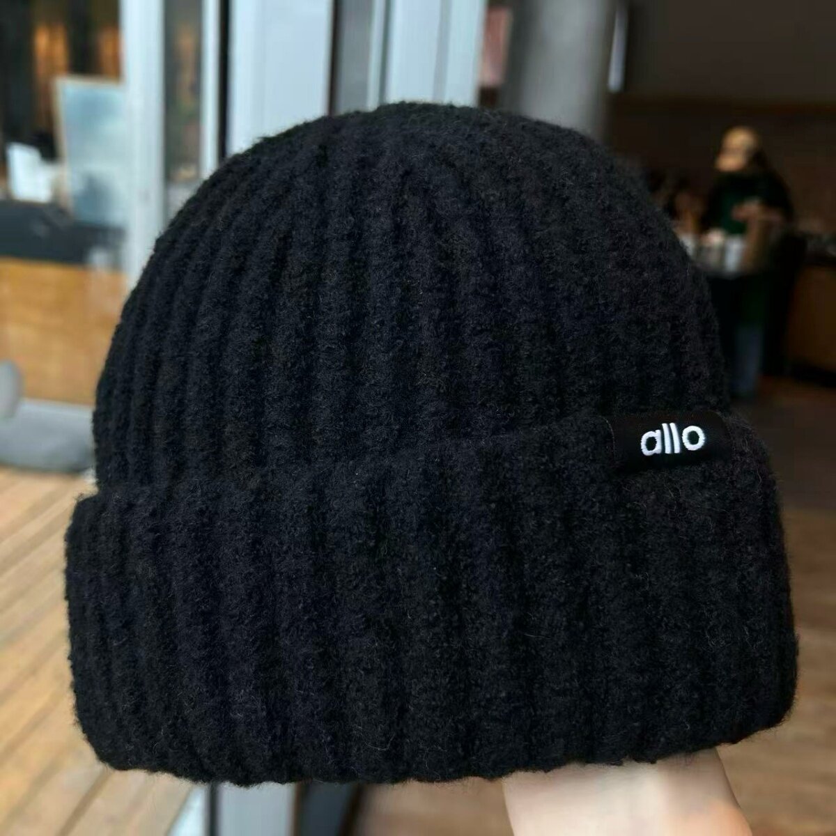 韩版百搭宽松毛线帽女秋冬季护耳保暖冷帽显脸小休闲针织帽子情侣