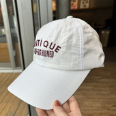 百搭显脸小遮阳帽鸭舌帽2024新款 韩版 速干棒球帽男女春夏季