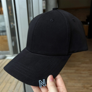 2026新款 硬顶鸭舌帽子女显脸小大帽檐遮颧骨加大头围棒球帽潮