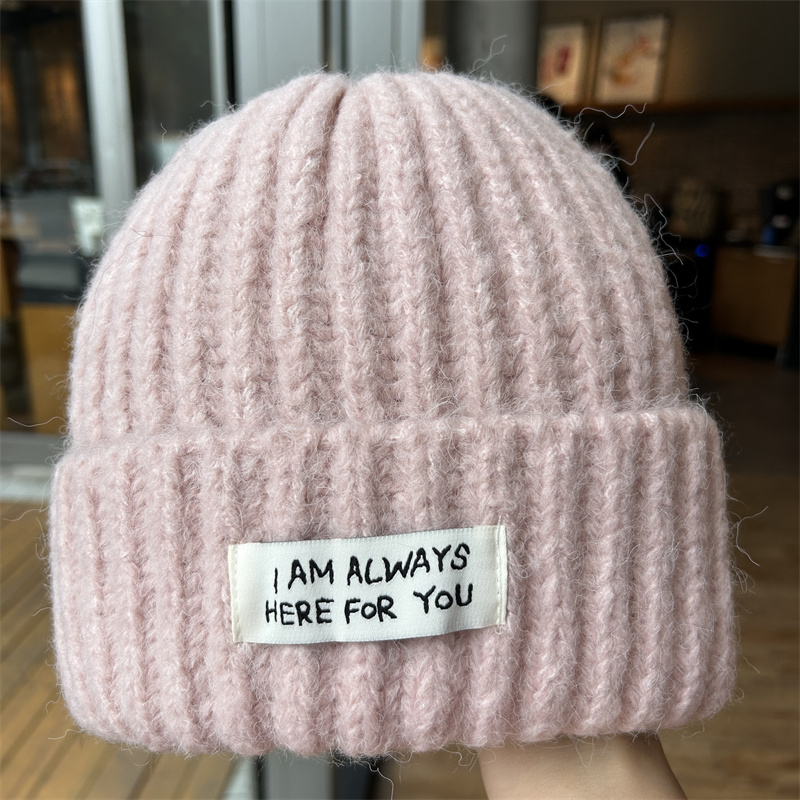 毛线帽逛街休闲男女冬季针织帽