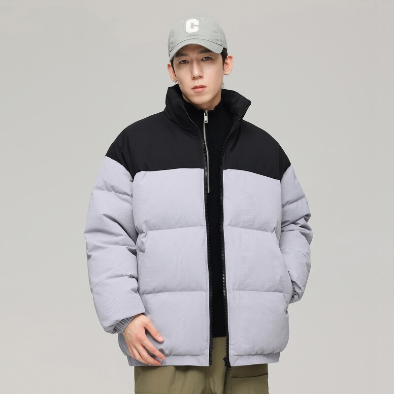 轻奢款超轻薄羽绒服男士短款2025秋冬季新款立领休闲保暖男装外套
