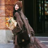 AZure法式 女 复古网纱上衣高腰塔裙蕾丝绑带吊带马甲轻薄印花衬衫