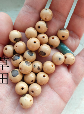 草田DIY配件原籽大佛眼散珠菩提籽种手工珠子种子佛珠搭配热销