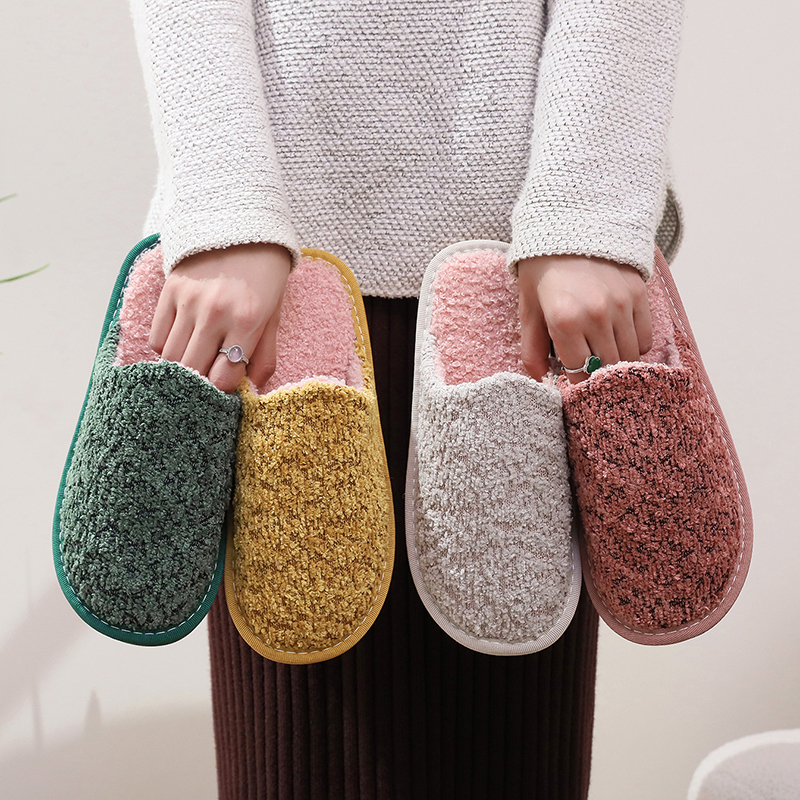 尼普拉2024新款防滑静音毛绒拖鞋