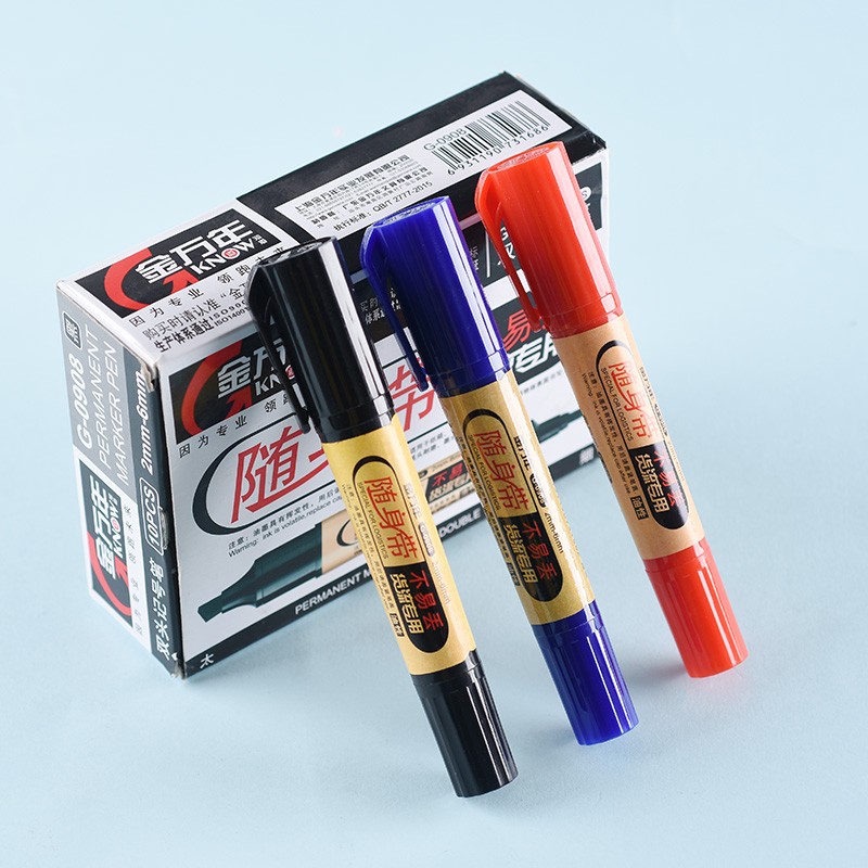 金万年双头记号笔G-0908