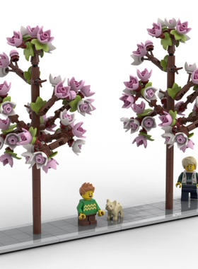 小颗粒积木电子版搭建图纸40725改MOC-173990