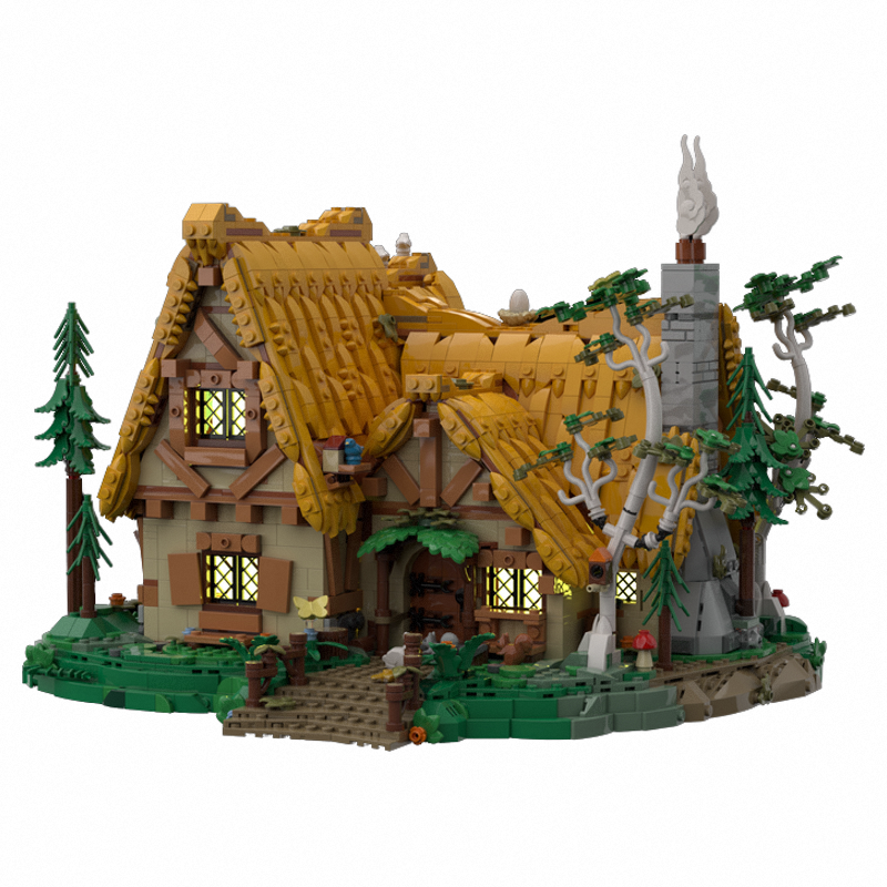 代购小颗粒积木电子版搭建图纸43242改MOC-176864