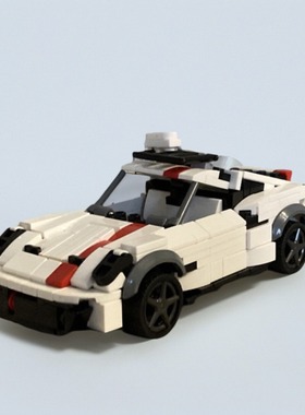 小颗粒积木电子版搭建步骤图纸保时捷911  MOC-190394