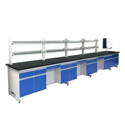 钢木实验台实验室工作台物理化学试验台全钢中央台通风橱柜定制