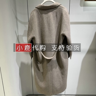 LESS女装专柜正品国内代购秋冬款中长款毛呢大衣 2PA814630 /7995