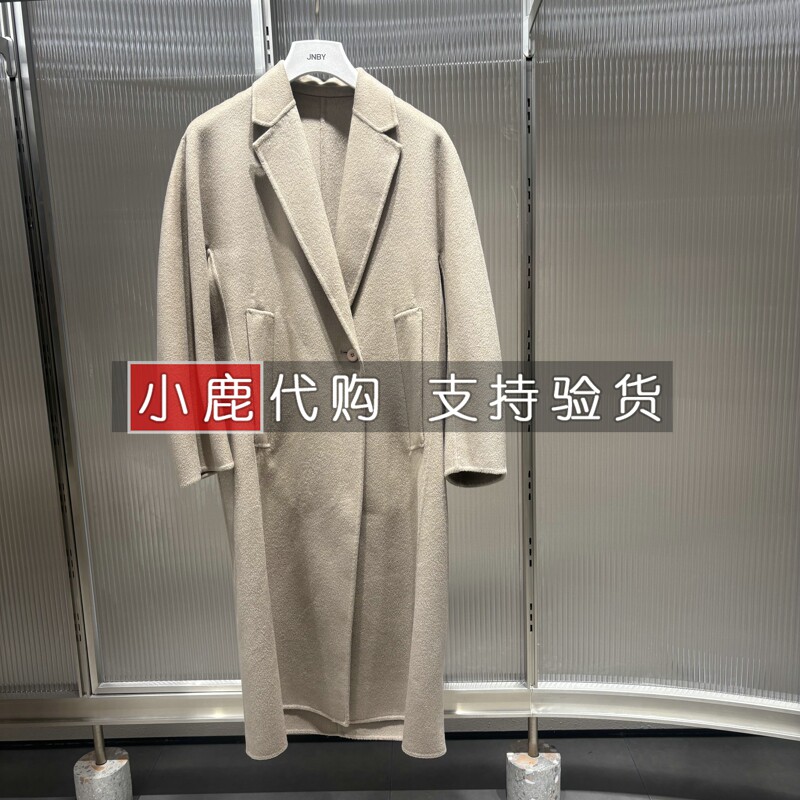 JNBY/江南布衣女装专柜正品国内代购中长款毛呢大衣外套5P0812260