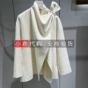 LESS女装专柜正品国内代购秋冬款中长款毛呢大衣外套 2PA81516H