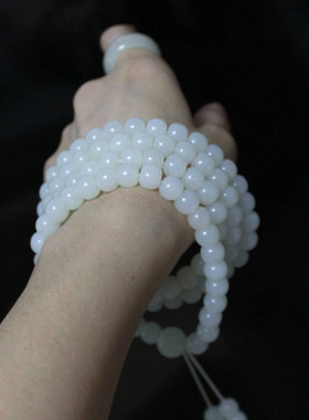 一朵时光传世手链新疆和田玉籽料