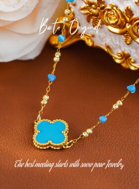 【柏荼】钢   轻奢手工 LX3177 项链·中长