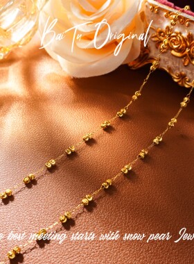 【柏荼】 钢   轻奢手工 WX0432项链·中长