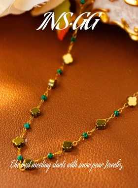 【INS·GG】雀 · 原创设计  lx3078 钛钢项链·中长