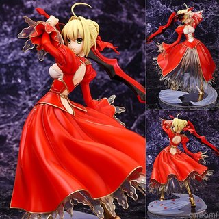 寿屋 FGO Fate/EXTRA 红Saber塞巴 尼禄 1/7pvc手办 全新正版现货