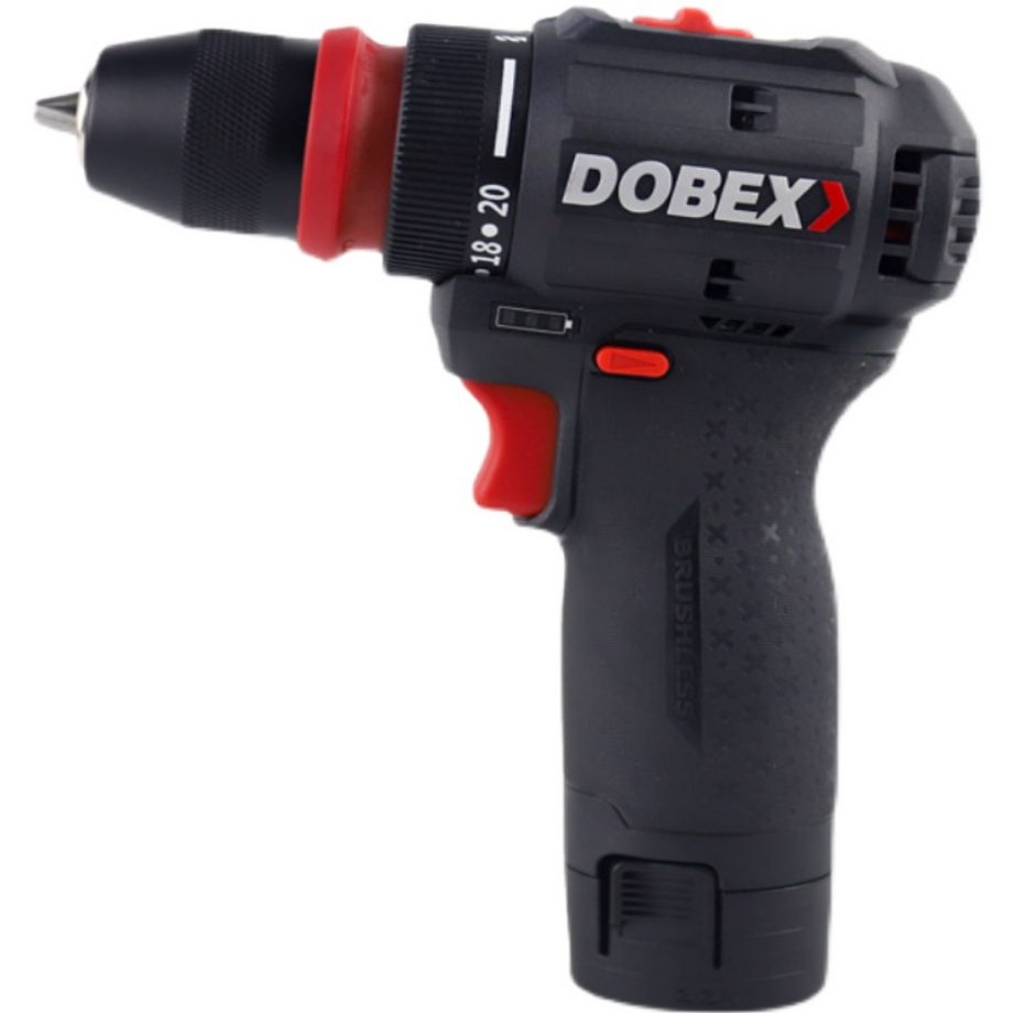 多倍16V锂电钻无刷大扭力充电钻无线手枪钻打螺丝起子机开孔电钻