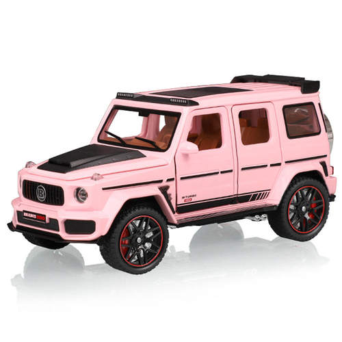 新款1:32巴博斯G800奔仿真合金声光越野车驰模型儿童玩具摆件