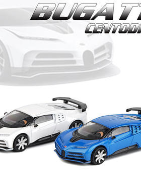 新款 合金儿童1:64玩具2019布加迪CC超级跑车静态模型汽车摆件