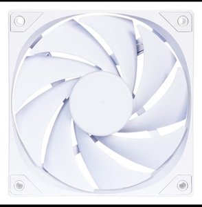 先马平头哥V1性能版白色无光12cm机箱散热风扇 9扇叶/大风量