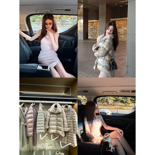 没有女生不爱 林悠定制 糯粉紫色 LJ超显白 蕾丝背心毛衣裙