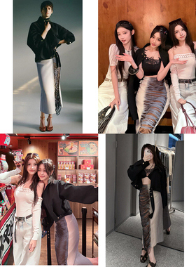 林悠 定制【1w+Ga co动感美学外套 进口面料 微型蝙蝠袖chao美】