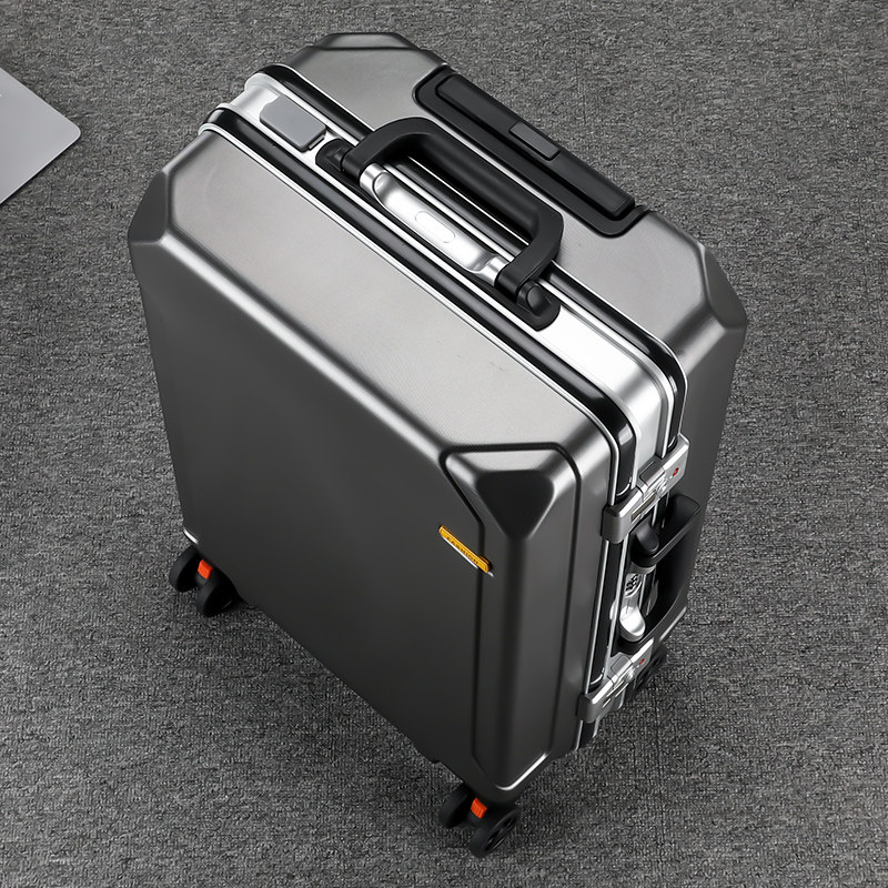 新款行李箱可坐人旅行箱男女通用登机箱大学生商务大容量26拉杆箱