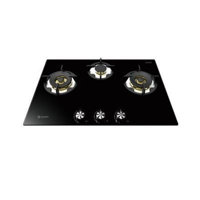 意大利品牌VALENTI华伦蒂PH760 MST BK三眼燃气灶