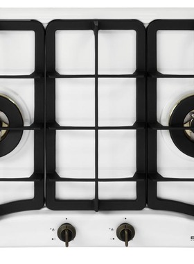 原装意大利ELBA爱芭E70-285WH BB白色嵌入式燃气灶 配件全铜炉头