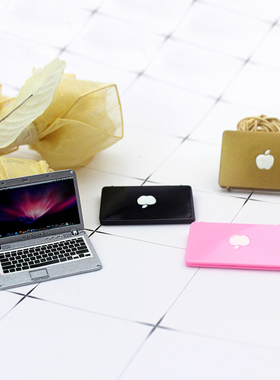 娃屋diy配件微缩苹果电脑模型玩具迷你食玩创意摆件生活场景B158