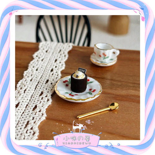 52dollhouse微缩食玩陶瓷配件