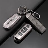 19款 适用于14 马自达3昂克赛拉钥匙包CX 8车钥匙套保护套扣