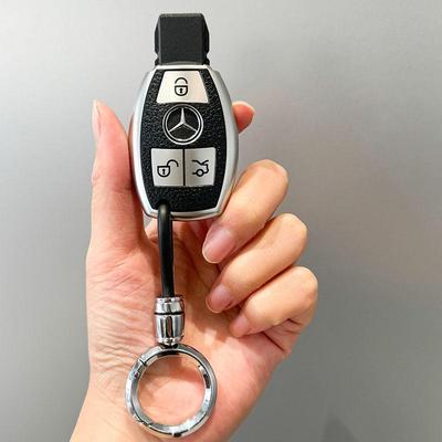 适用于奔驰ML350钥匙套ML320/ml500/ML400老款GL级GLK300/260包扣
