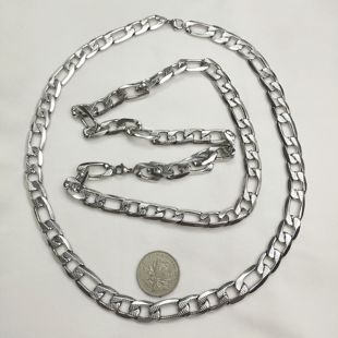 钛钢项链5条 项链链条