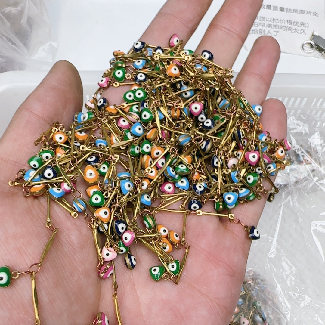 3056铜眼睛链一捆,饰品/流行首饰/时尚饰品新,其他DIY饰品配件,淘宝优惠券,粉丝福利购,淘宝优惠卷